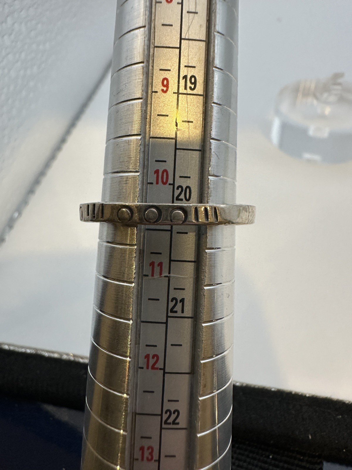 VTG Sterling Silver .925 Made in Mexico ” III OOO” ring 5.9grams, size 10.5