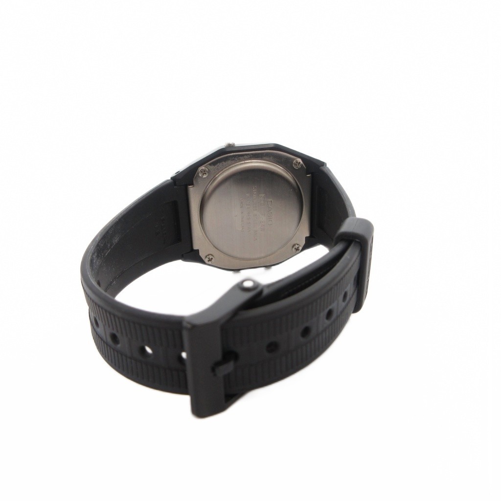 Casio F-84W-1QJH Digital Quartz Black Rubber Men’s Watch 35mm AB