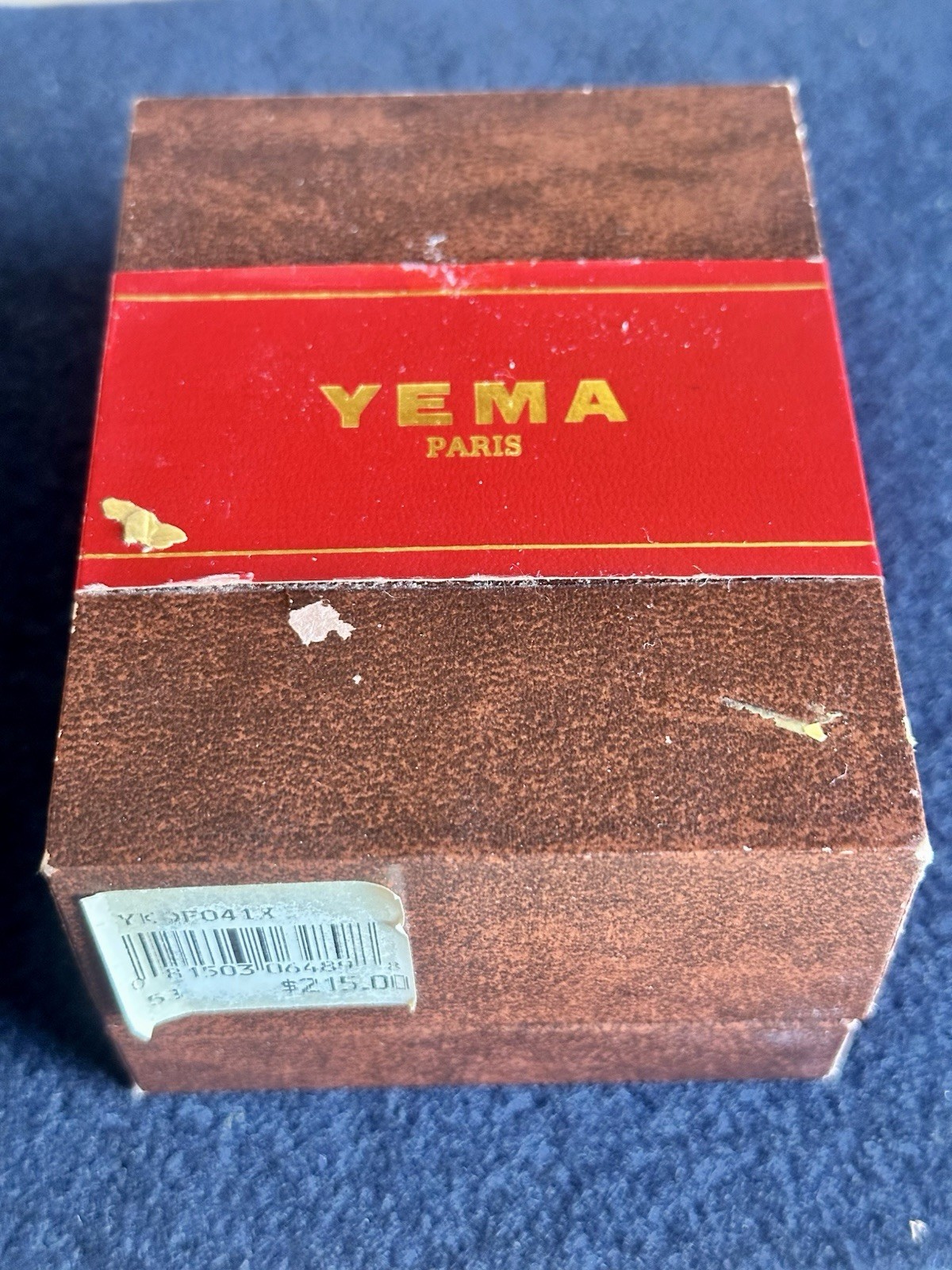 Vintage BRAND NEW with Box Yema Stainless Steel Watch 50M Water Resistant