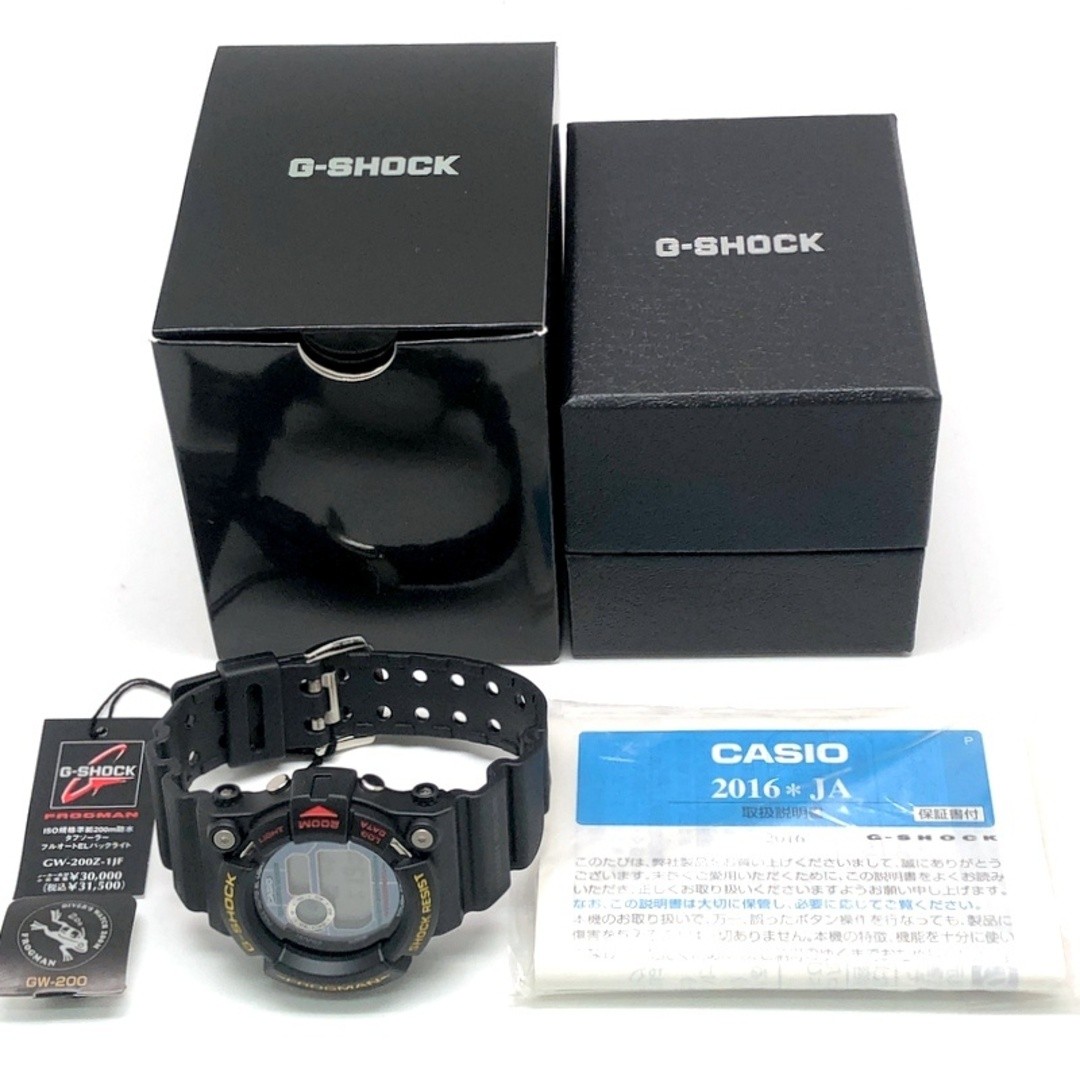 G SHOCK GW 200Z 1 FROGMAN Edition Tough Solar First Generation Color Released in