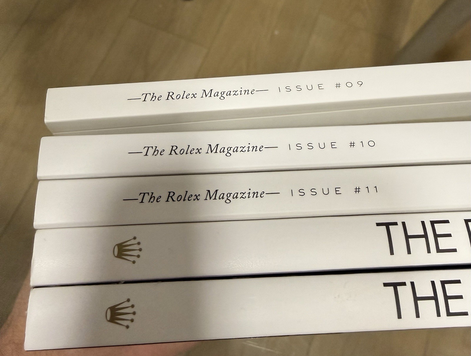 Rolex Magazines, Catalogs, Brochures LOT