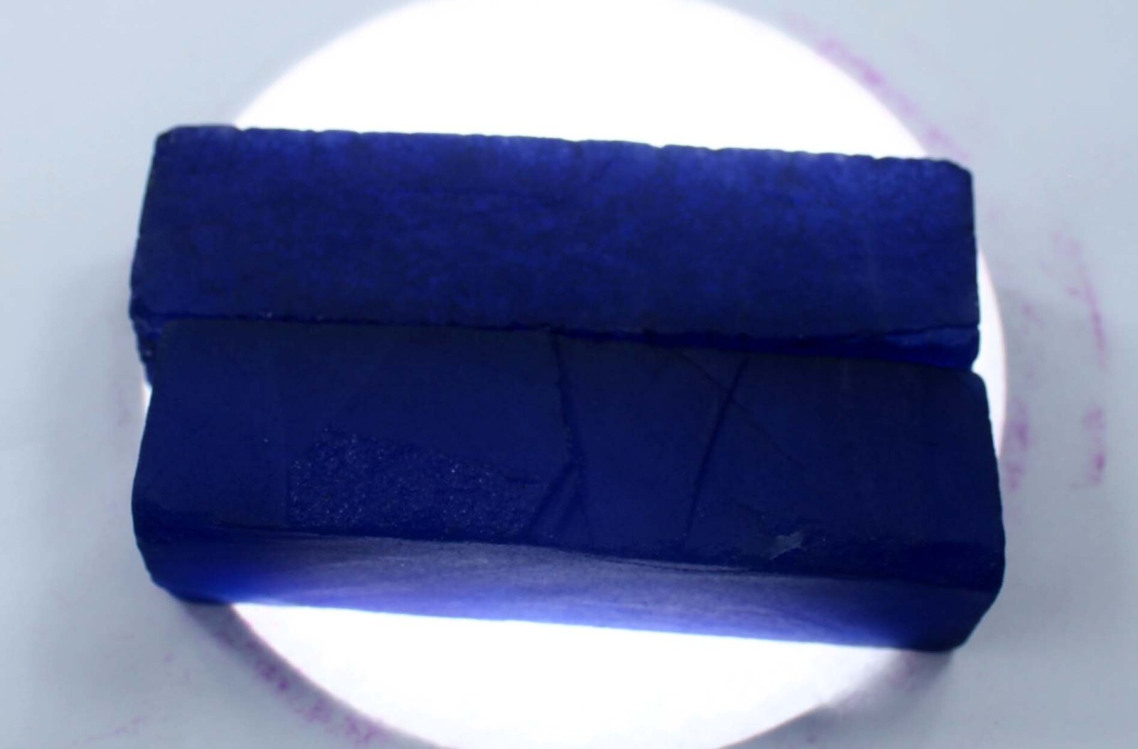 530 Ct Natural Sapphire Huge Rough Earth Mined Certified Blue Loose Gemstone