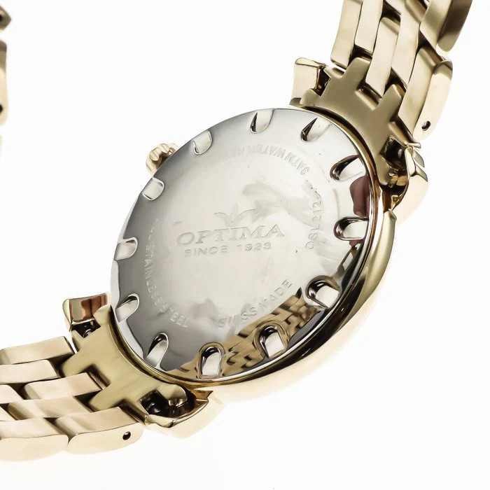 Optima – Swiss Made Watch – OSL212-GG-1 Quartz 38 mm OSL212 30 m (3 ATM / 100