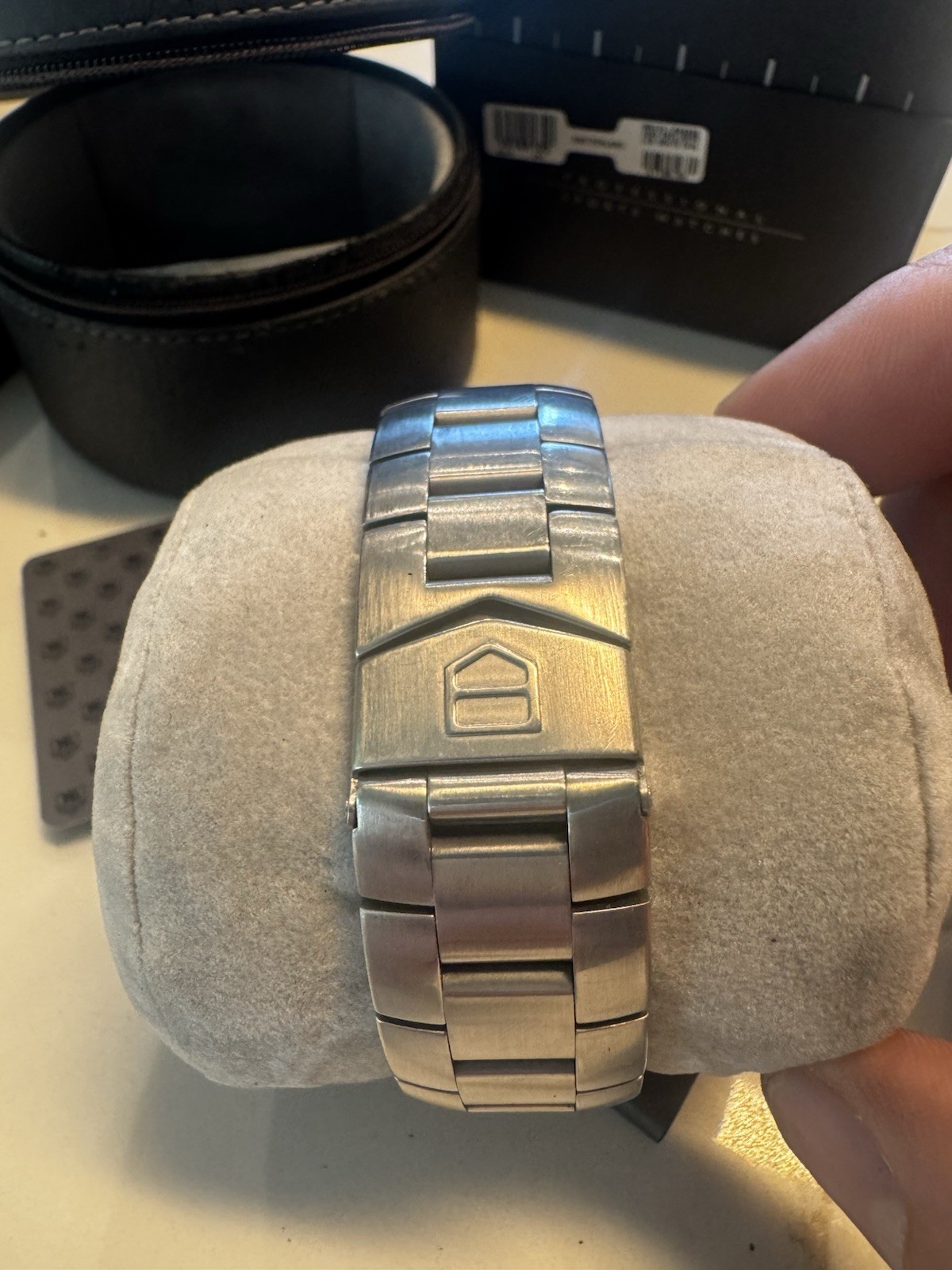 TAG Heuer Kirium Quartz Chronograph 200m Silver Dial with box
