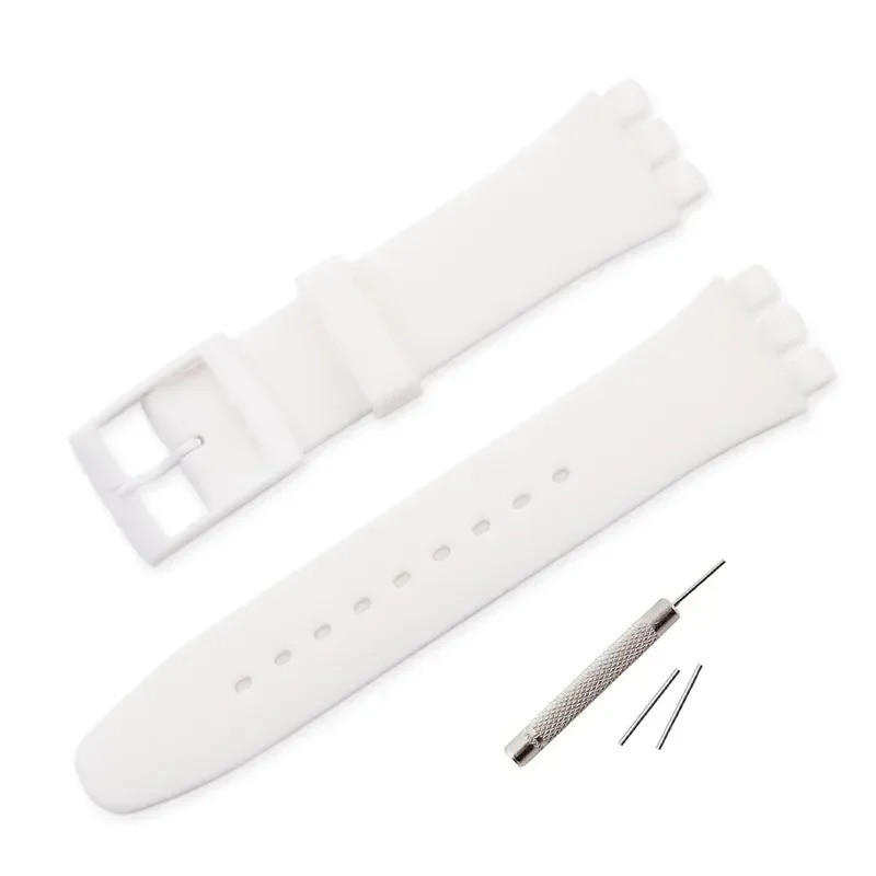 Wrist Watch Band Strap For Swatch 16mm 17mm 19mm 20mm Rubber Silicone Watchband