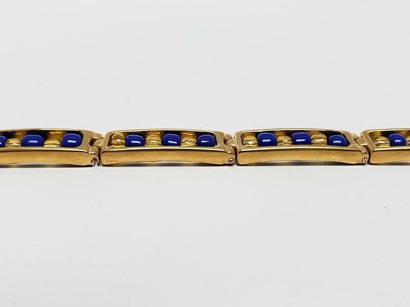 Bangle of Ochosi in Stainless Steel with a real 14 k Gold Plating