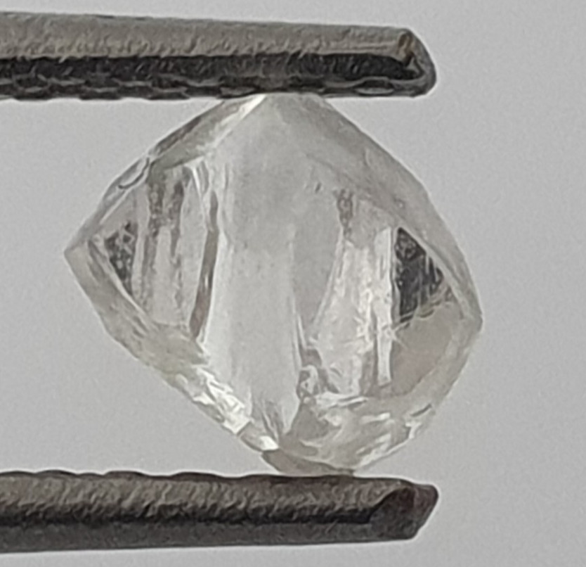 0.62 ct. Natural Flawless Raw Rough Diamond – Color H – 360° VIDEO – YL2599