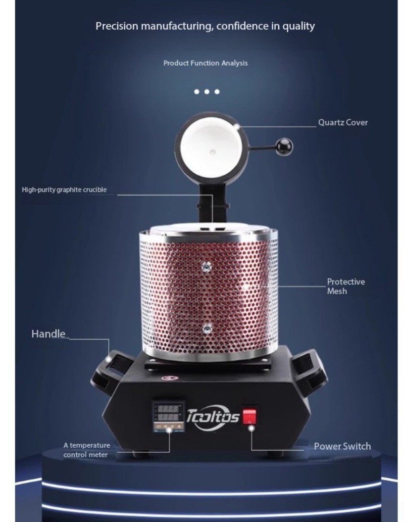 Small Mesh Melting Furnace, Gold Melting Furnace, Metal Gold Melting Furnace
