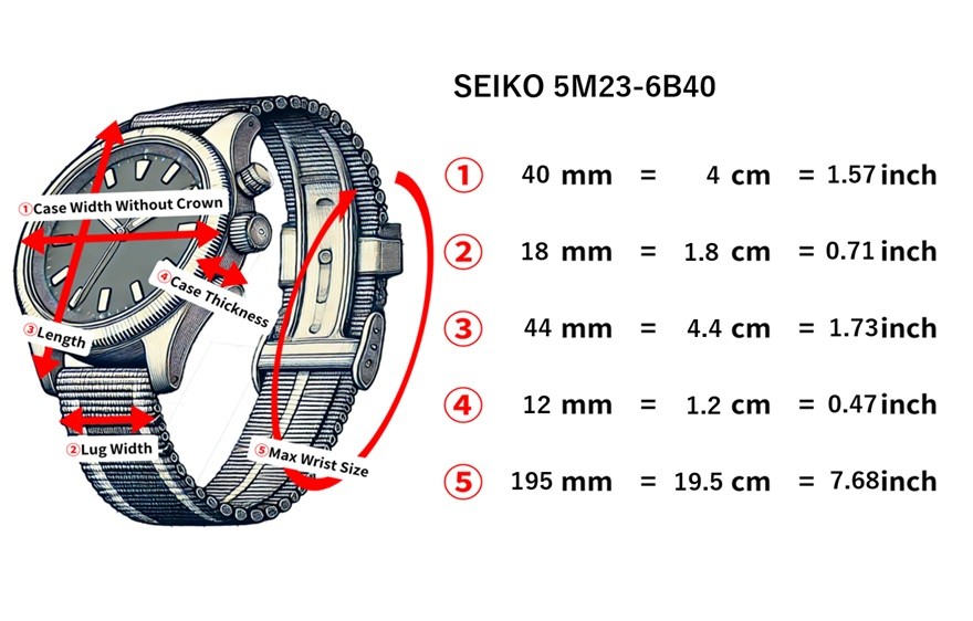 [N MINT w/ BOX] SEIKO Kinetic Titanium Diver’s 5M23-6B40 Qz Day/Date Men’s Watch