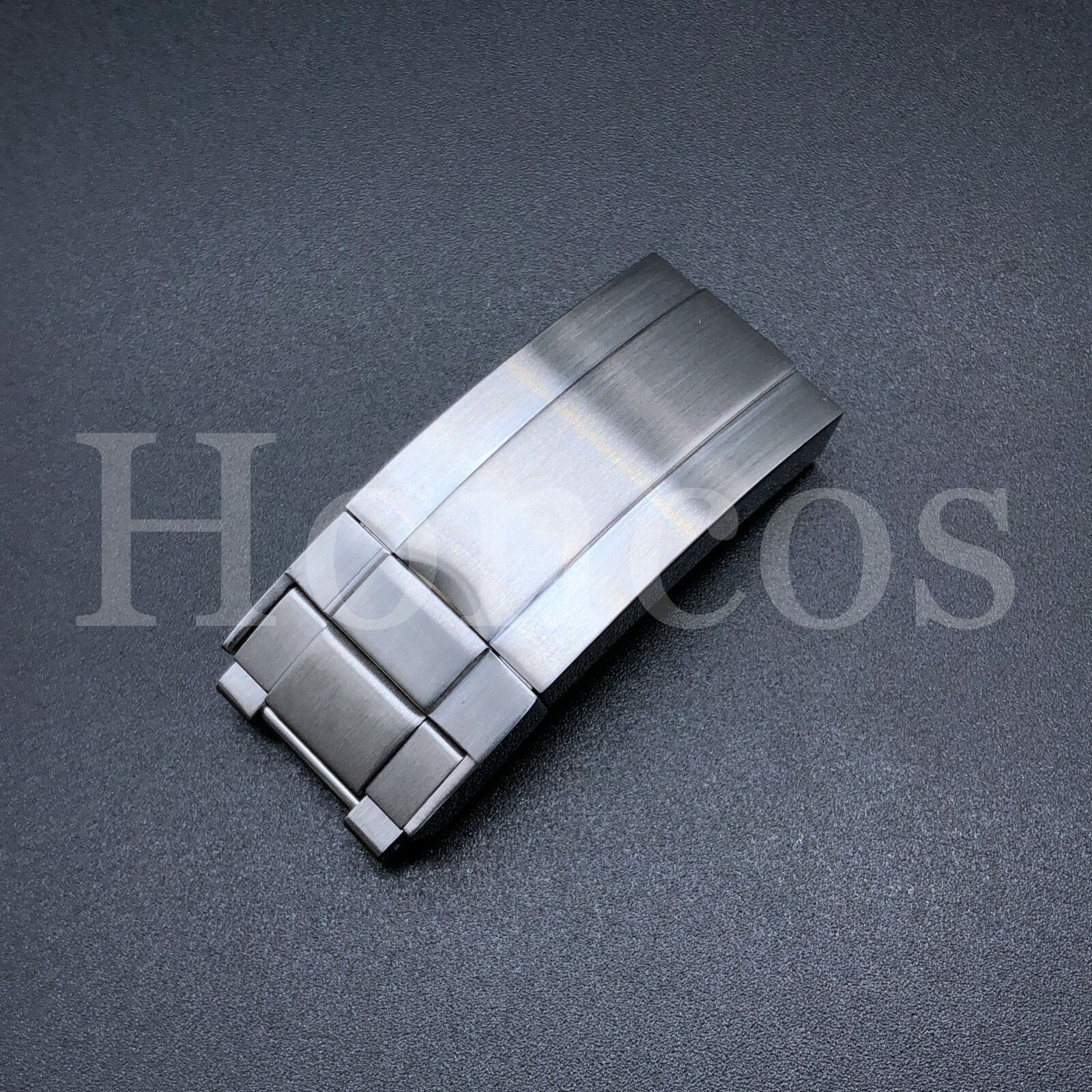 FLIP LOCK CLASP FITS FOR ROLEX OYSTER BAND BRACELET BRUSHED STAINLESS STEEL