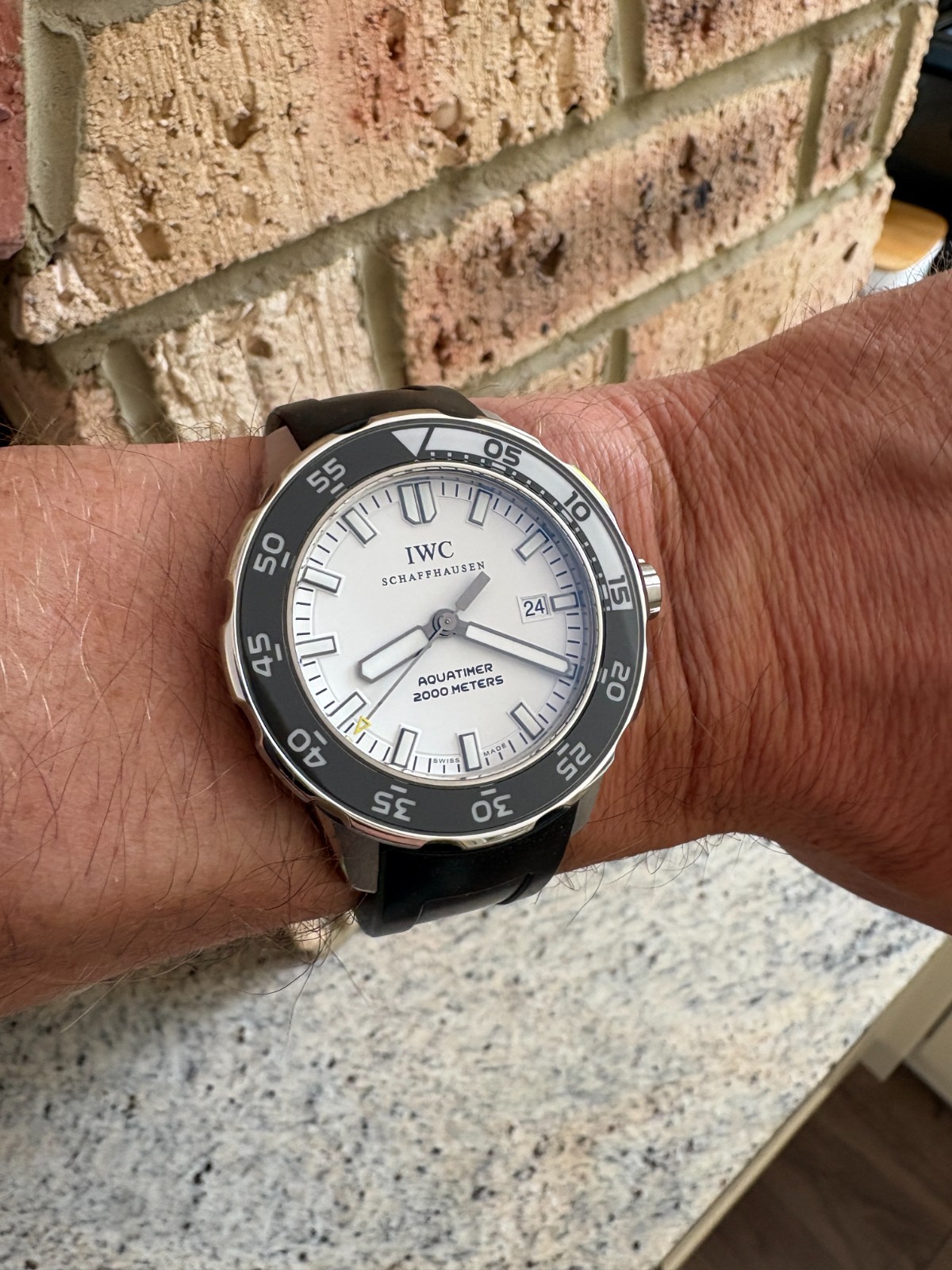2012 IWC Aquatimer Automatic 2000 IW356806 – Great condition | Box & card
