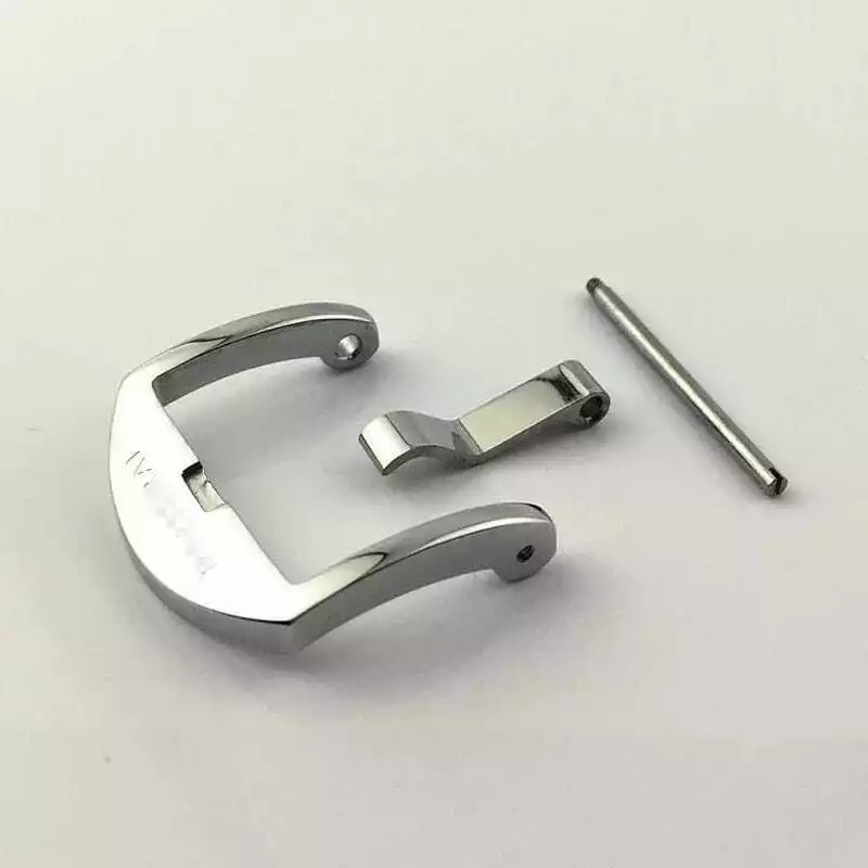 NEW Stainless Steel Buckle for Panerai 18/20/22mm Polished Matte Clasp Screw Pin