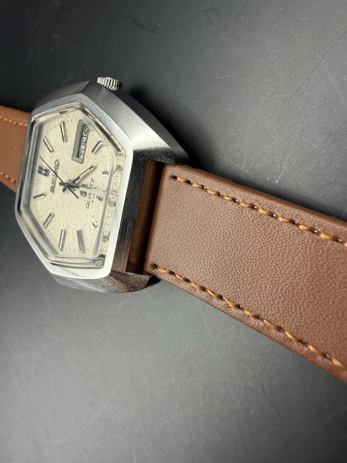 Vintage 1974 Seiko ( SQ 4004 0903-5009) Quartz Men’s Watch – Fully Serviced