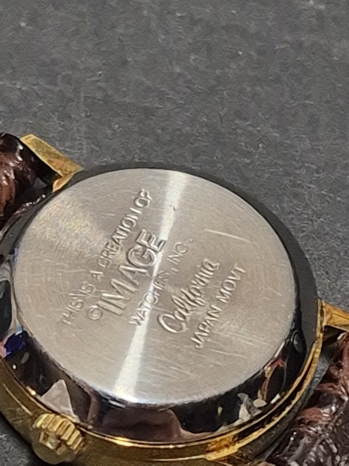 Image Watch of California City Of NEWPORT BEACH White Dial~Working W/New Battery