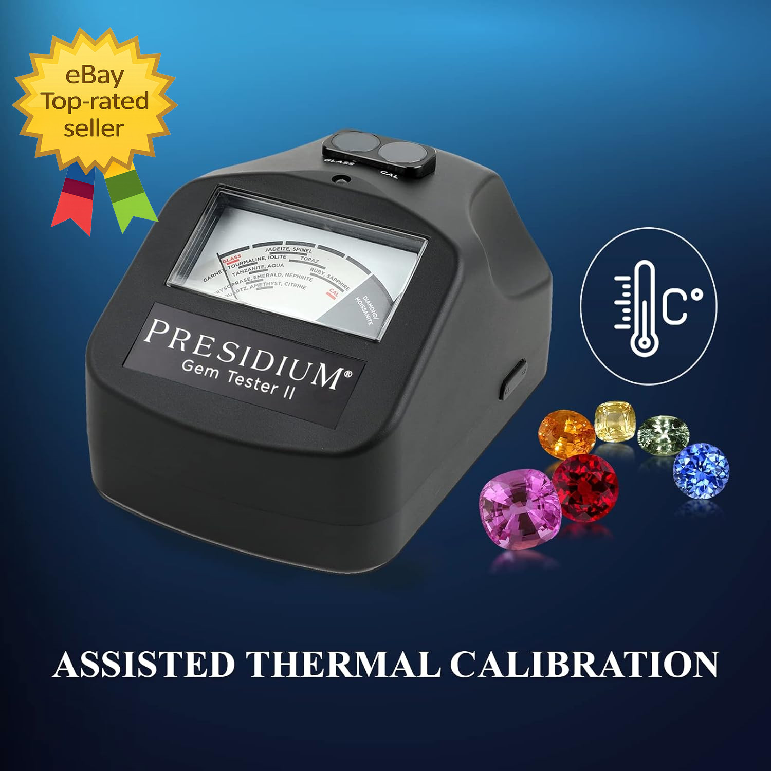 Gem Tester II Thermal Calibration Gemstone Diamond Moissanite Identification Too