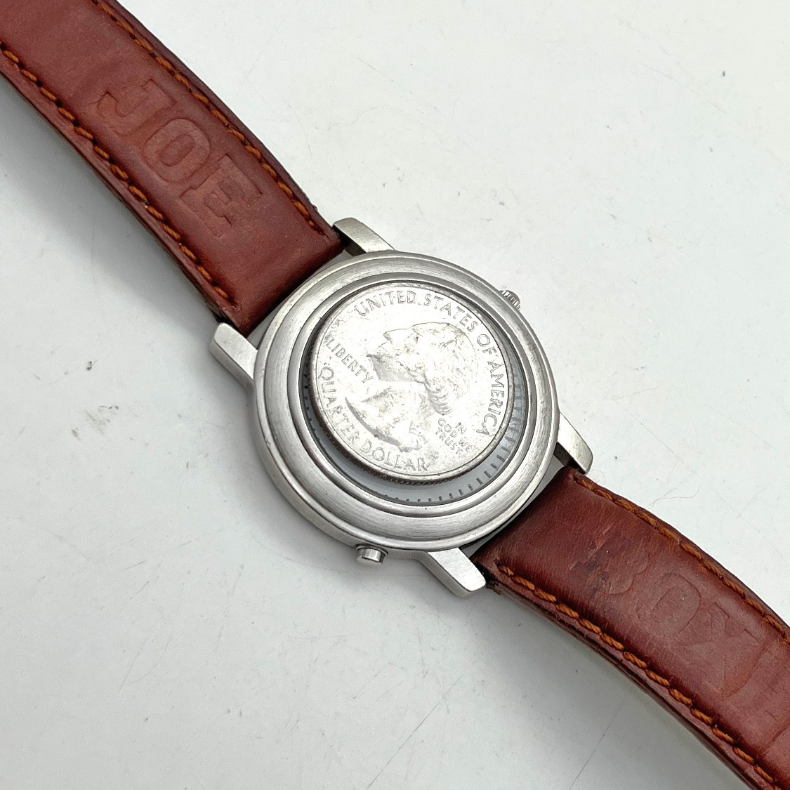 Vintage Timex Joe Boxer Indiglo Watch 1995 Good Night 36mm Mens