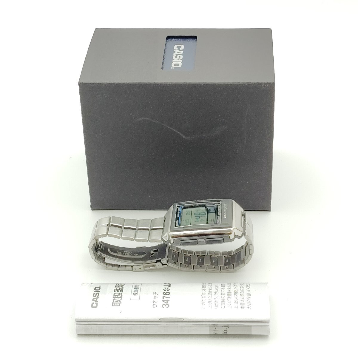 CASIO WV-59RD-1AJF Wave Ceptor Radio Controlled Silver Mens Digital Watch Japan