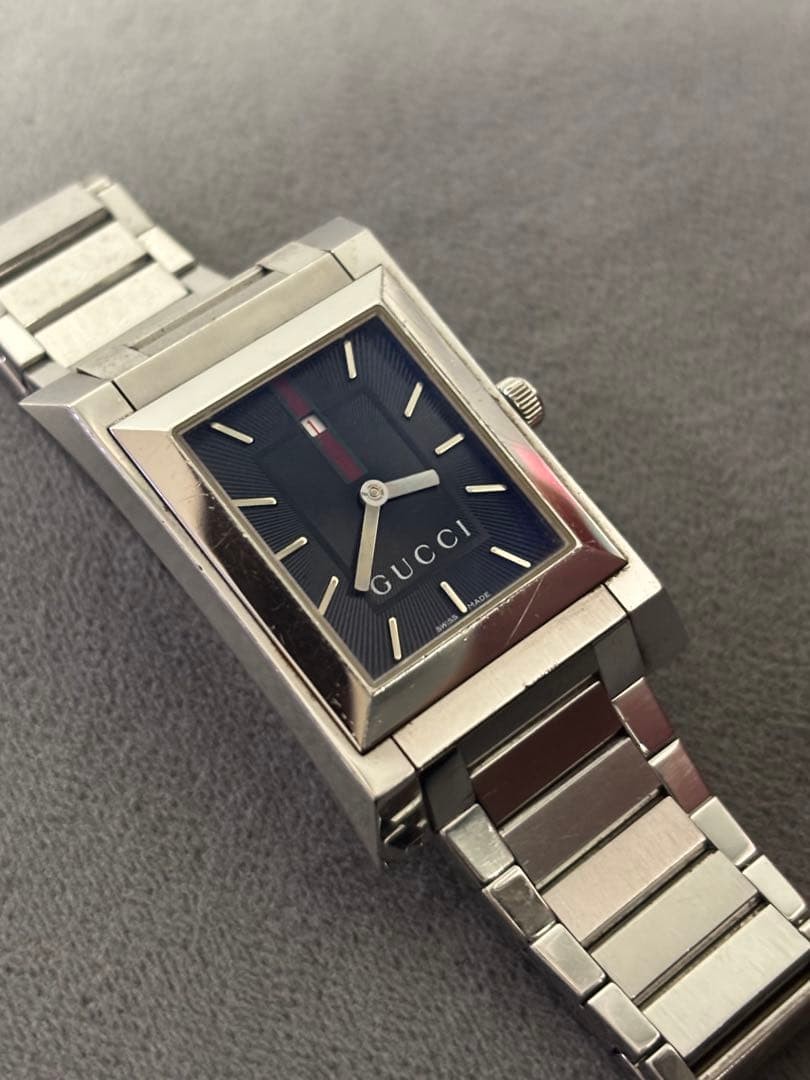 Battery Replaced Rare Working GUCCI Gucci 111 Square Face