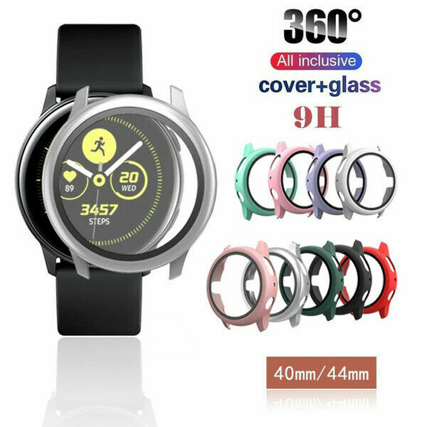 For Samsung Galaxy Watch Active 2 40/44mm Silicone Watch Band Cover Sport Strap
