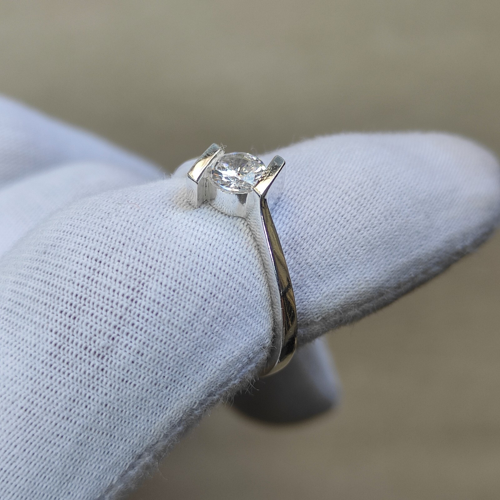 Amazing white simulant diamond ring | American diamond ring | Ring gift C6889