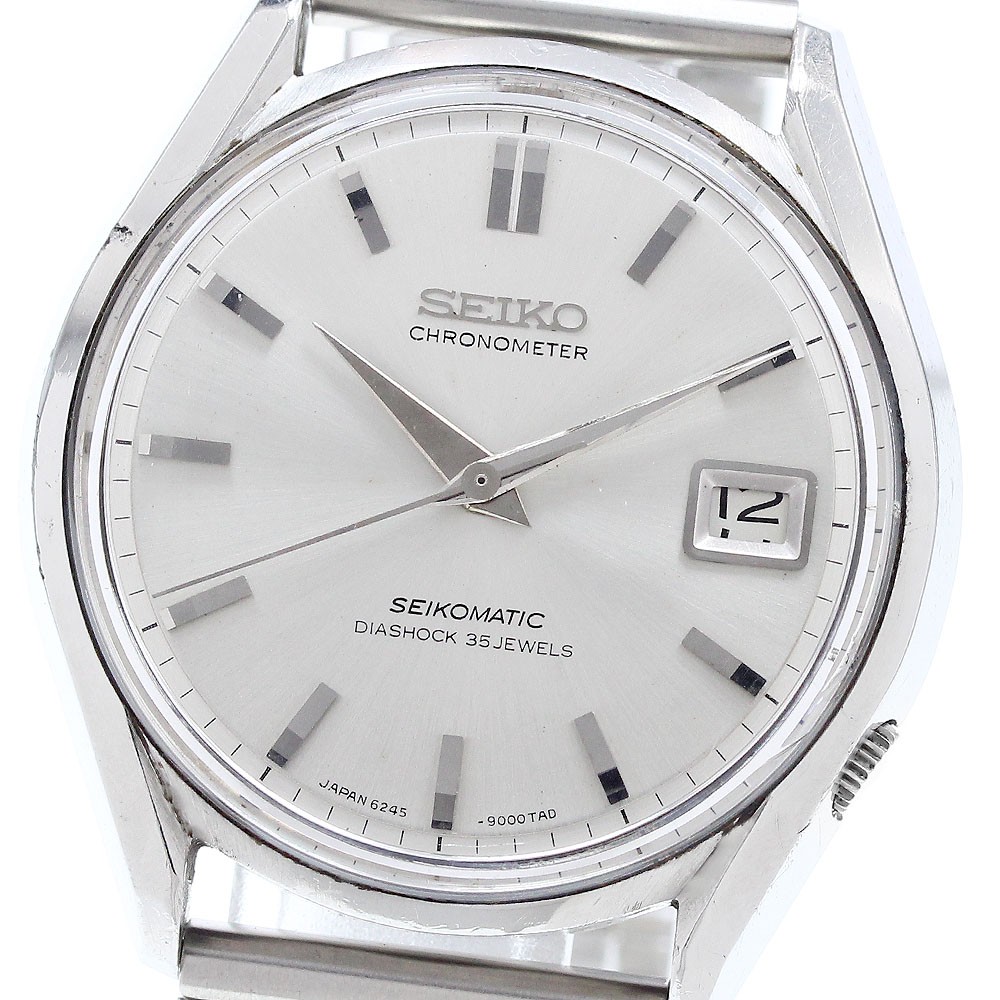 SEIKO Seikomatic Chronometer 6245-9000 Date Cal.6245A Automatic Men’s_907157