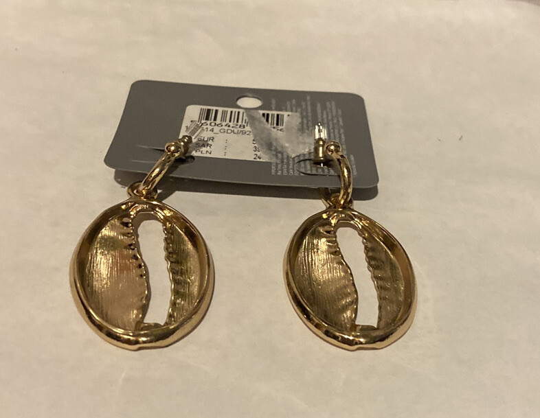 Earrings Pierced Dangle Parfois Goldtone