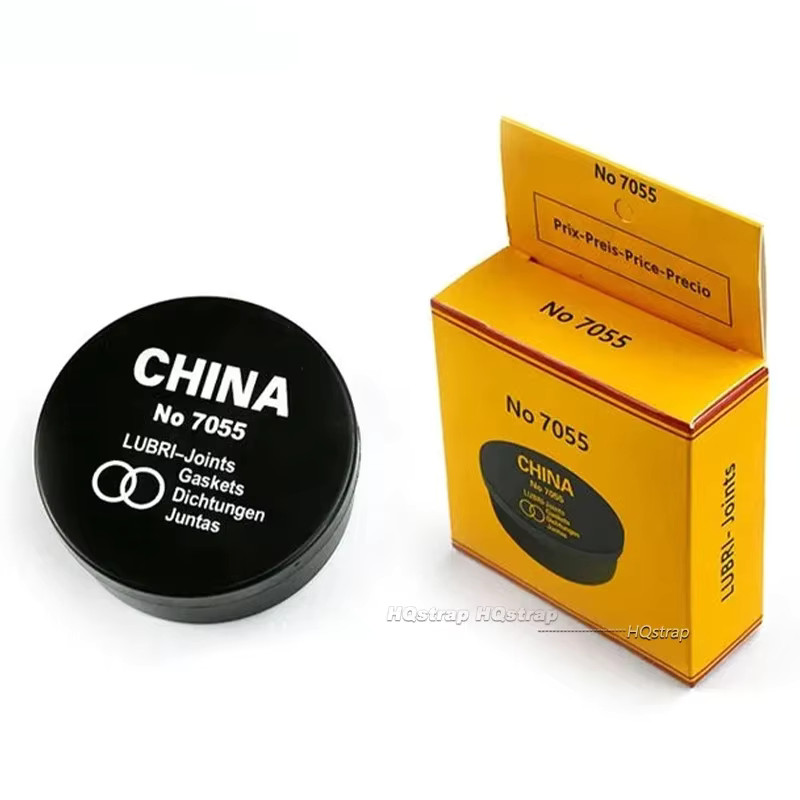 Watch Back Case Rubber O-Ring Gasket Seal Kit 200Pcs 0.5mm 0.6mm