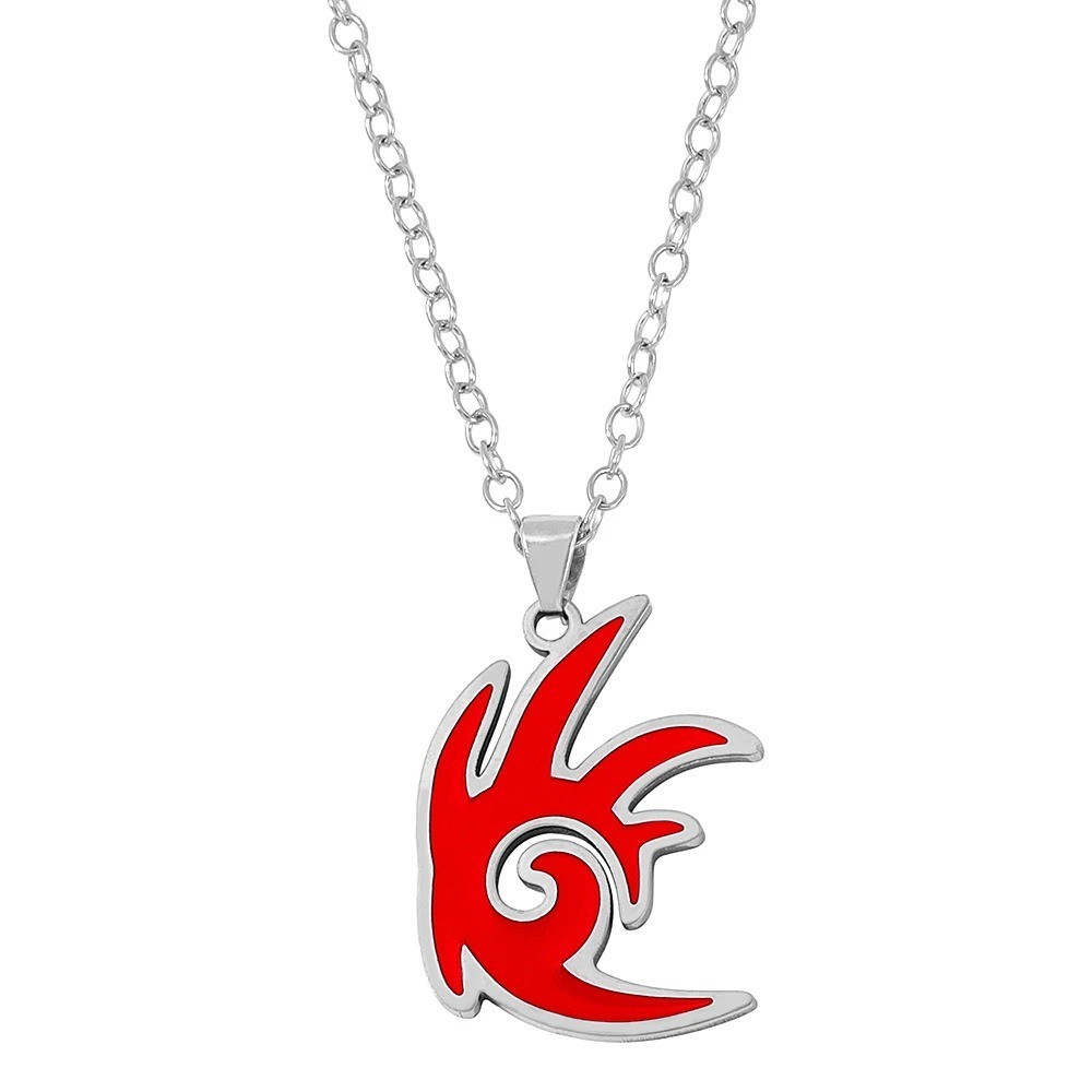 Shadow The Hedgehog Necklace Pendant Chain Anime Jewellery Gift Men Women