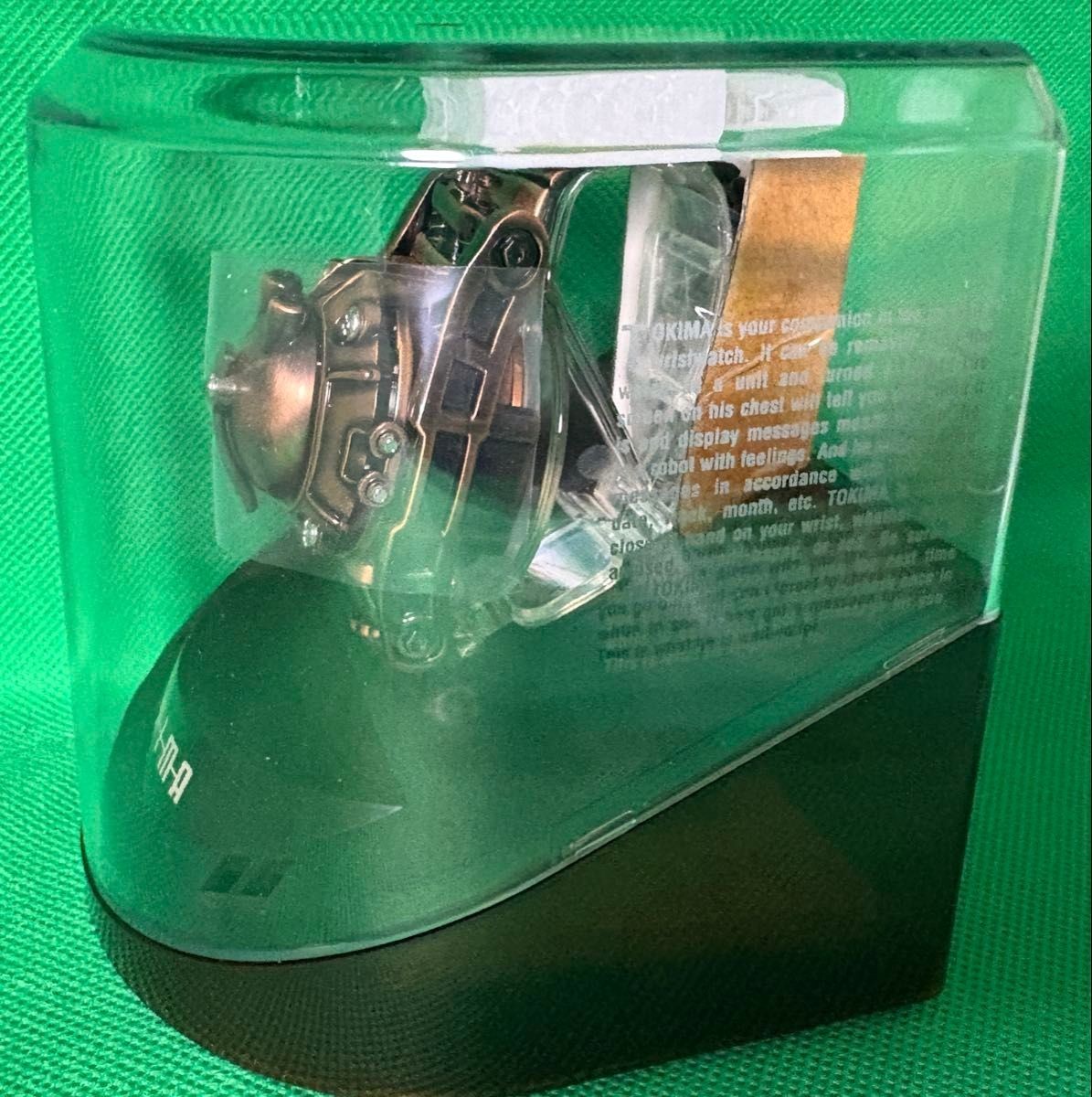 NEW Bandai Tokima Steam Head Digirobo Transform Watch Bronze Retro 1998 StiiRobo