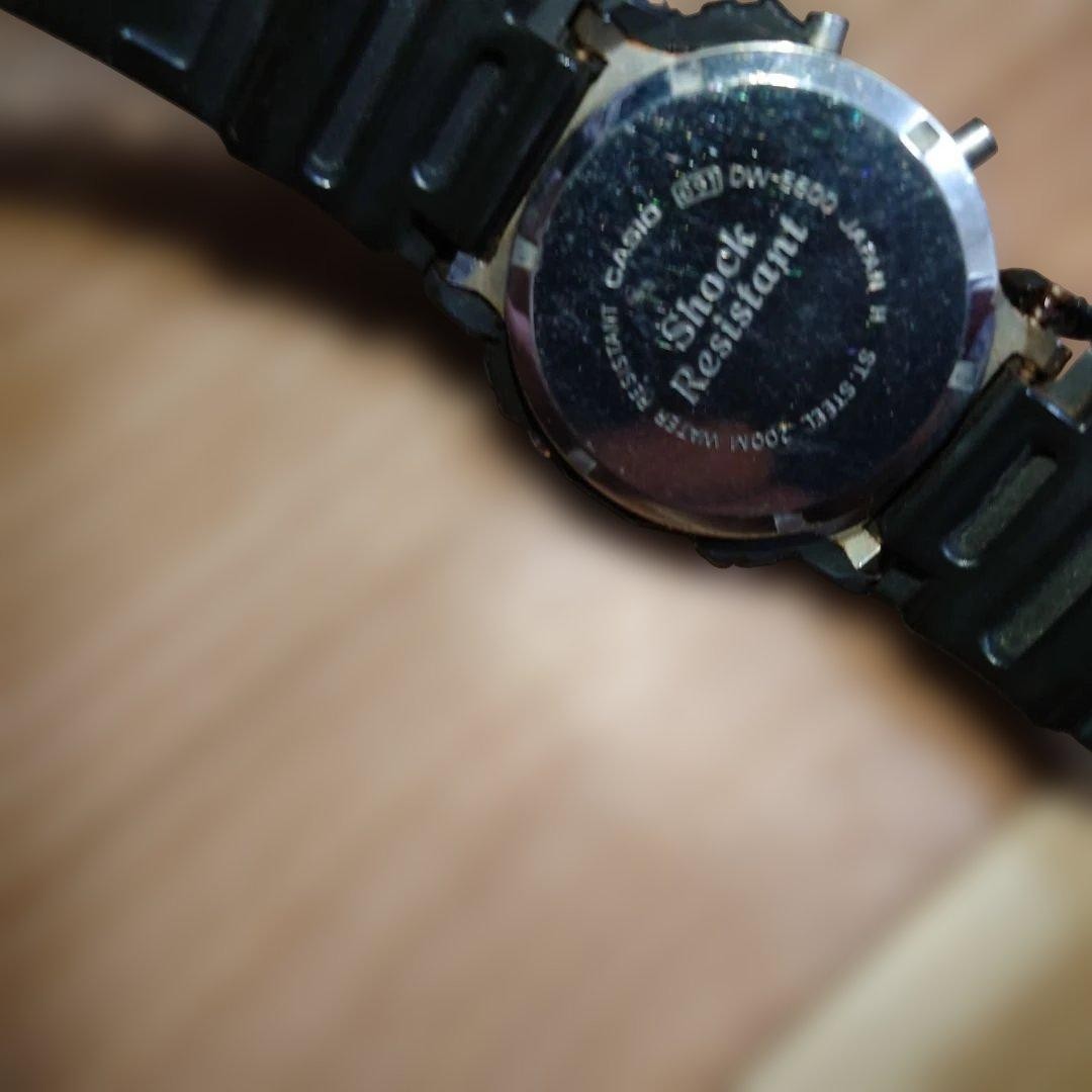 036 dw 5600 691 CASIO Digital Watch Black No.gs3541