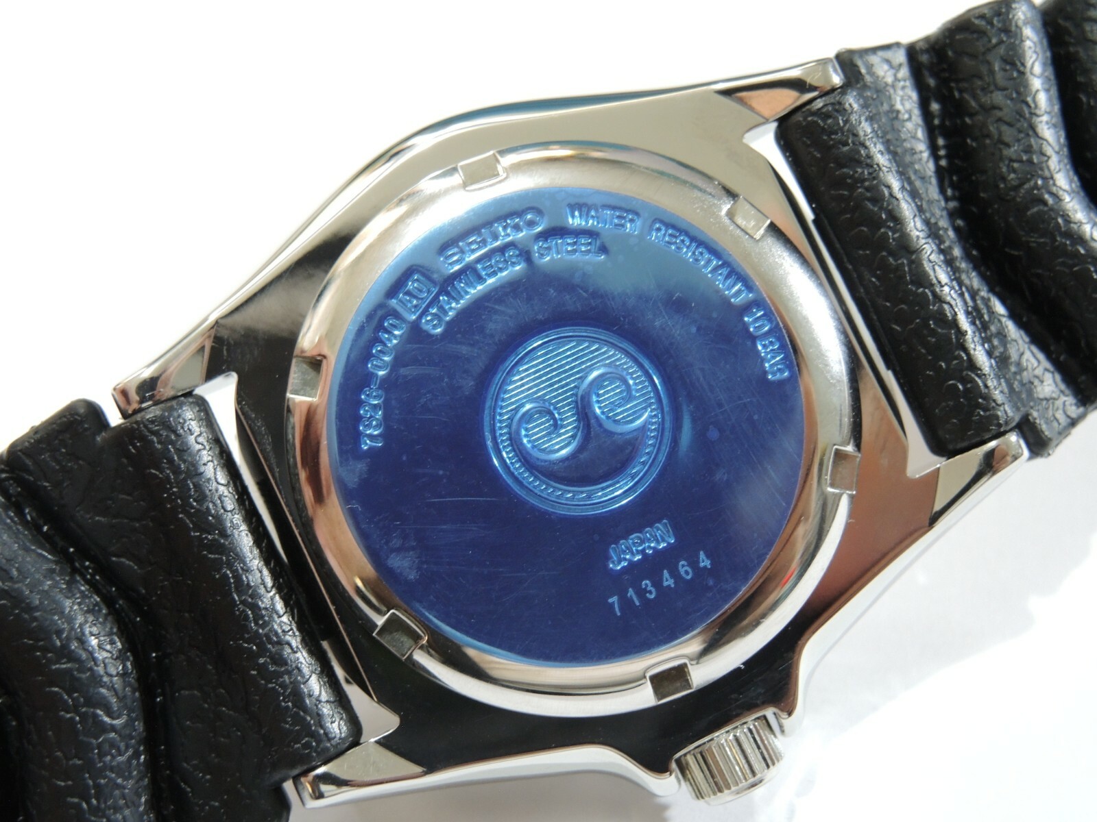 NEW STAINLESS CASE,CROWN,DIAL,HANDS,STRAP LARGE DIVERS 10BAR SKX031 (7S26-0040)