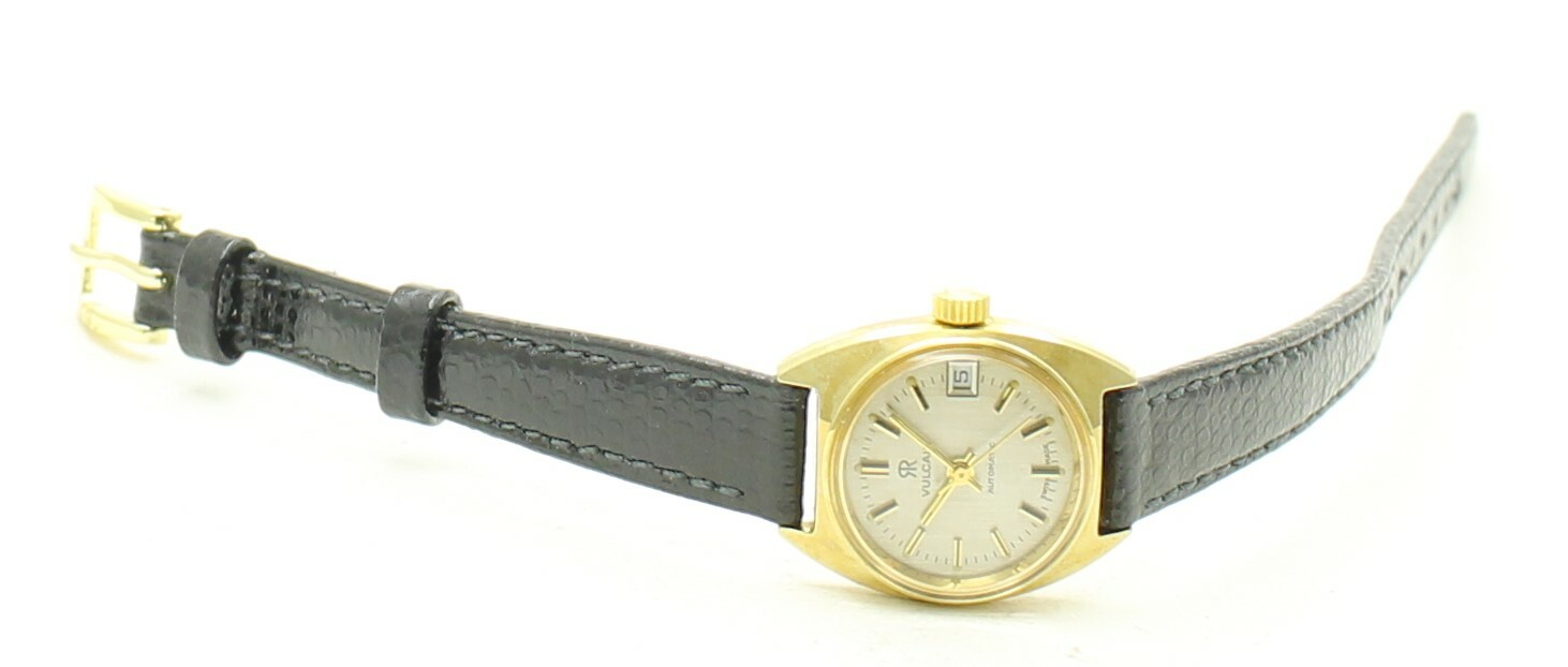 RARE VINTAGE VULCAIN H6612C Automatic Swiss UT WATCH 1970’s NEW OLD STOCK – NOS