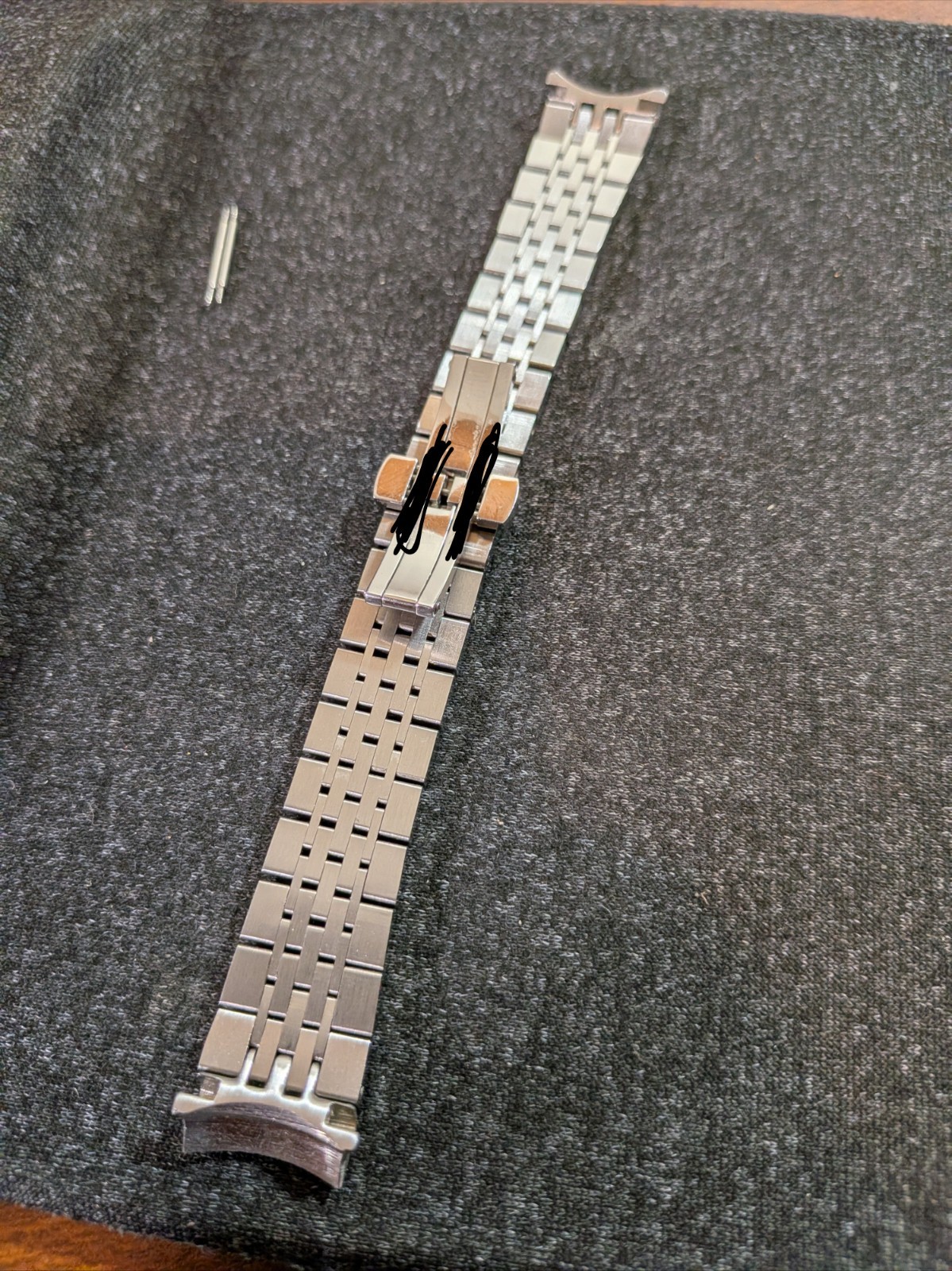 Aftermarket Longines 16mm Metal Strap For Longines Master Collection Models L2