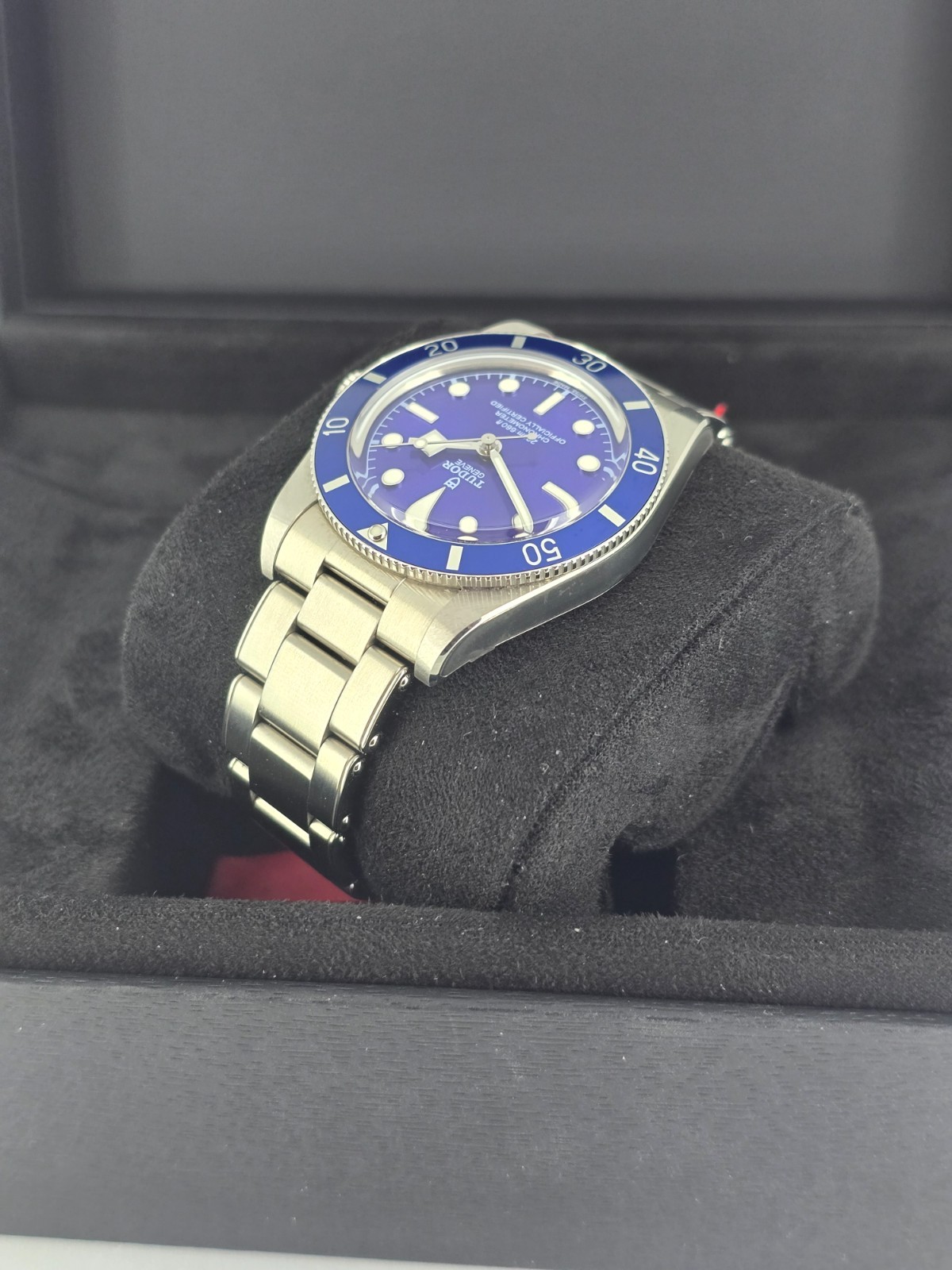 Tudor Black Bay 54 Blue Dial Watch Ref 79000B