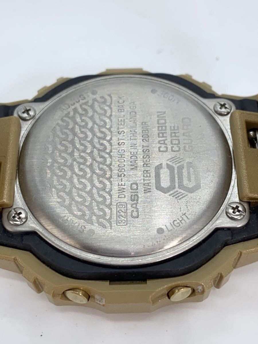 CASIO G-SHOCK DWE-5600HG-1JR Gold Resin Quartz Digital Watch