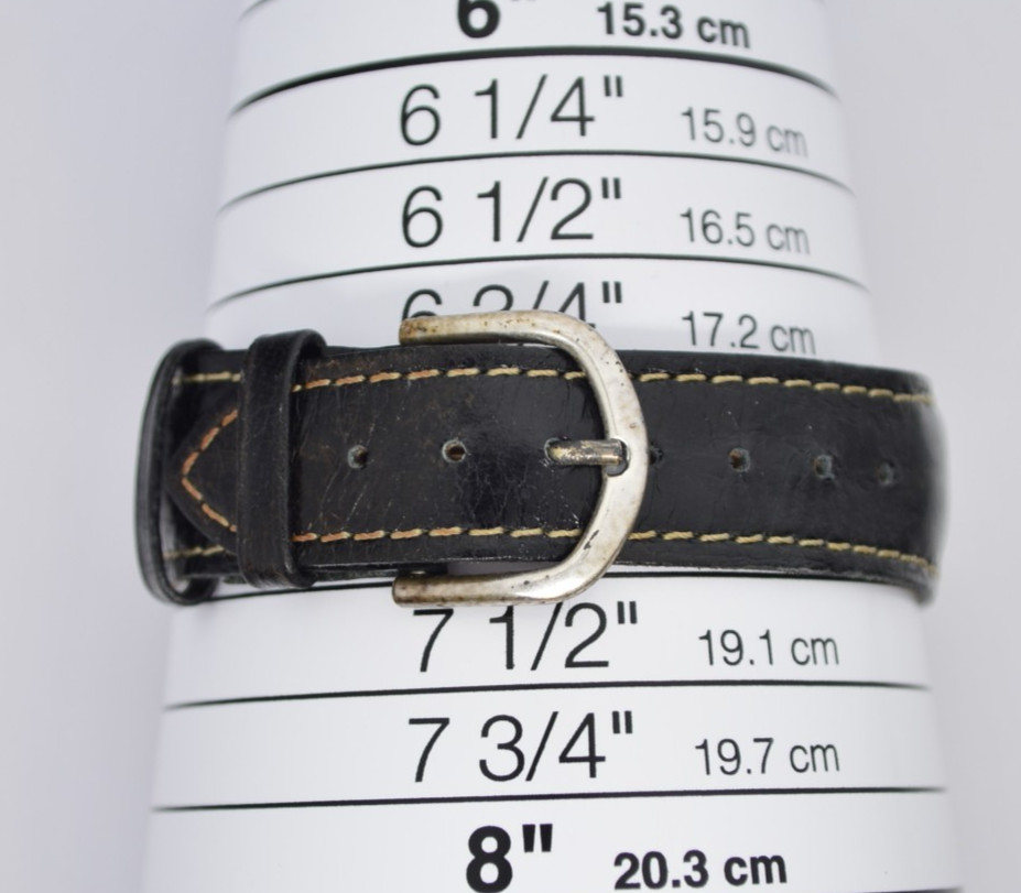 1996 Coca-Cola Watch Vintage Limited Edition 890/1500 Rectangle Black Leather
