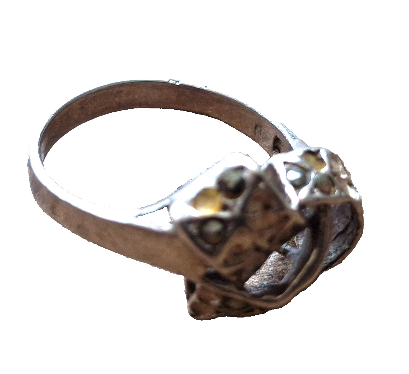 Vintage USSR RING IN STERLING SILVER 925 size 9(19)