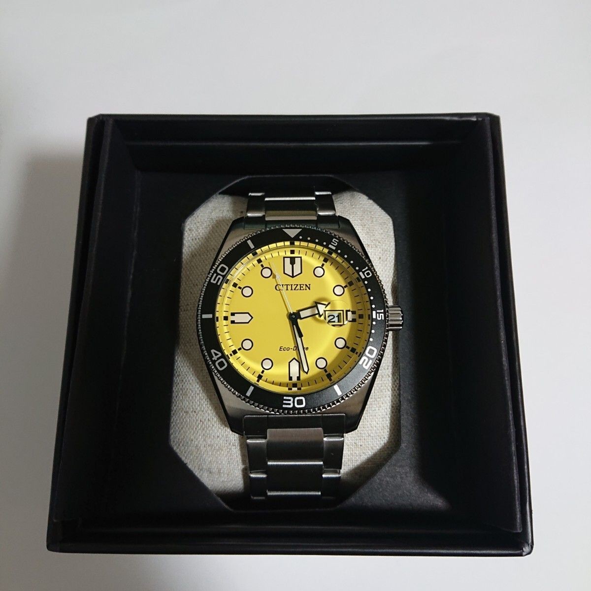 Overseas model Citizen AW1760 81Z Eco Drive solar
