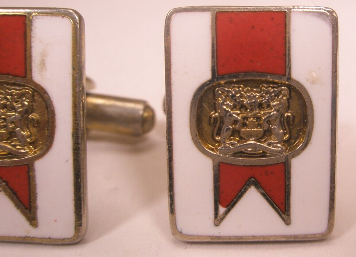 Royal coat of arms of the United Kingdom England Vintage Cuff Links