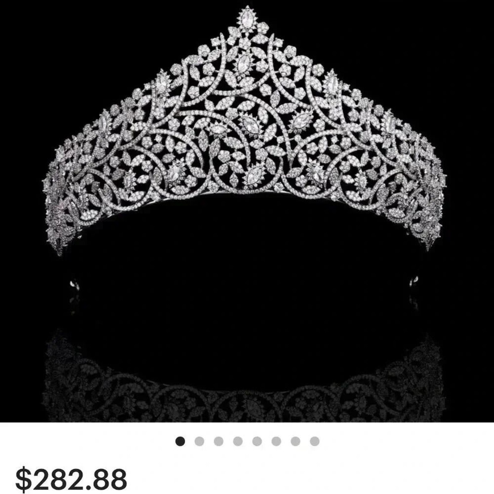 She’s My Everything is a Unique 7pc. One-Of-A-Kind Tiara Ensemble
