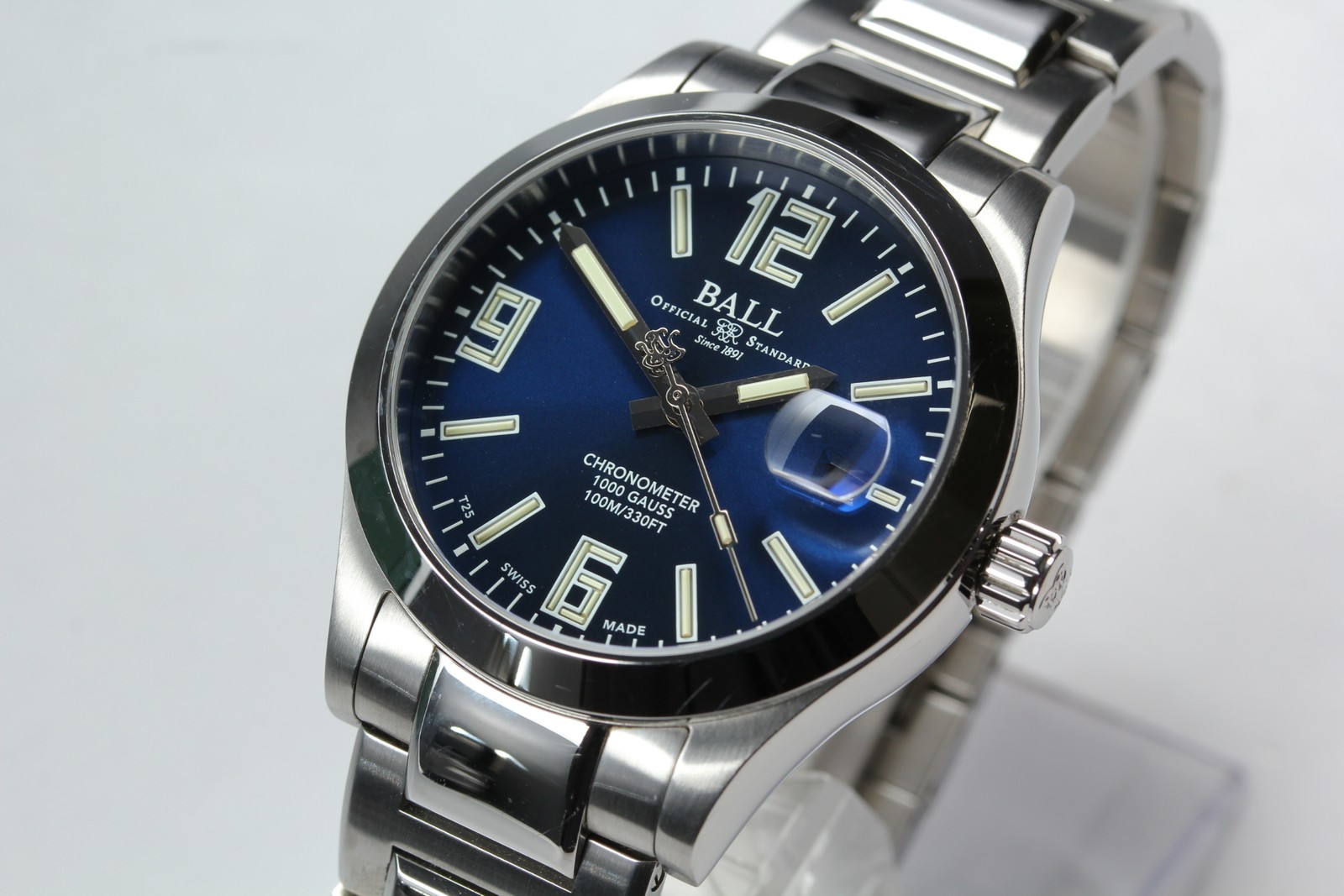 [w/Box Paper] BALL Engineer III Marvelight NM9026C-S15CJ-BE Chronometer AT Watch
