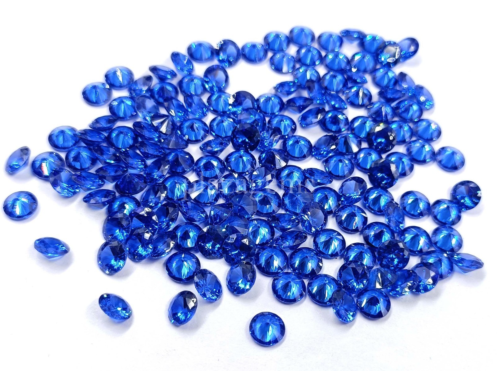Rare 4 Pcs Natural Blue Sapphire Round Shape EGL Certified Loose Gemstone 5OSP