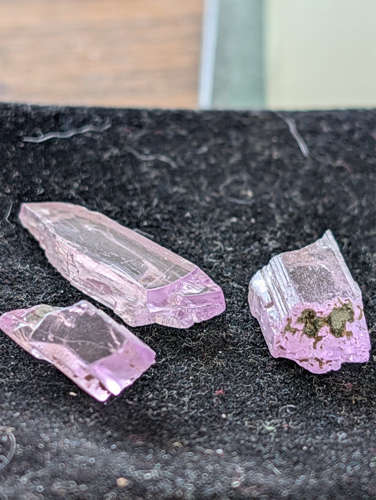 USA Seller 25.54 IF flawless top color pink Natural Kunzite facet rough gemstone