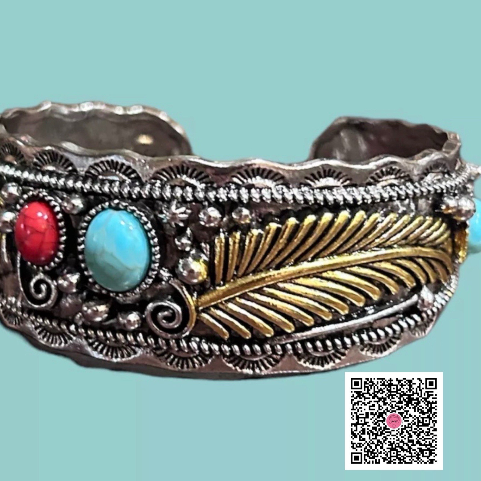 Native American-Style Cuff Fashion* Bracelet Unisex Vintage-Style