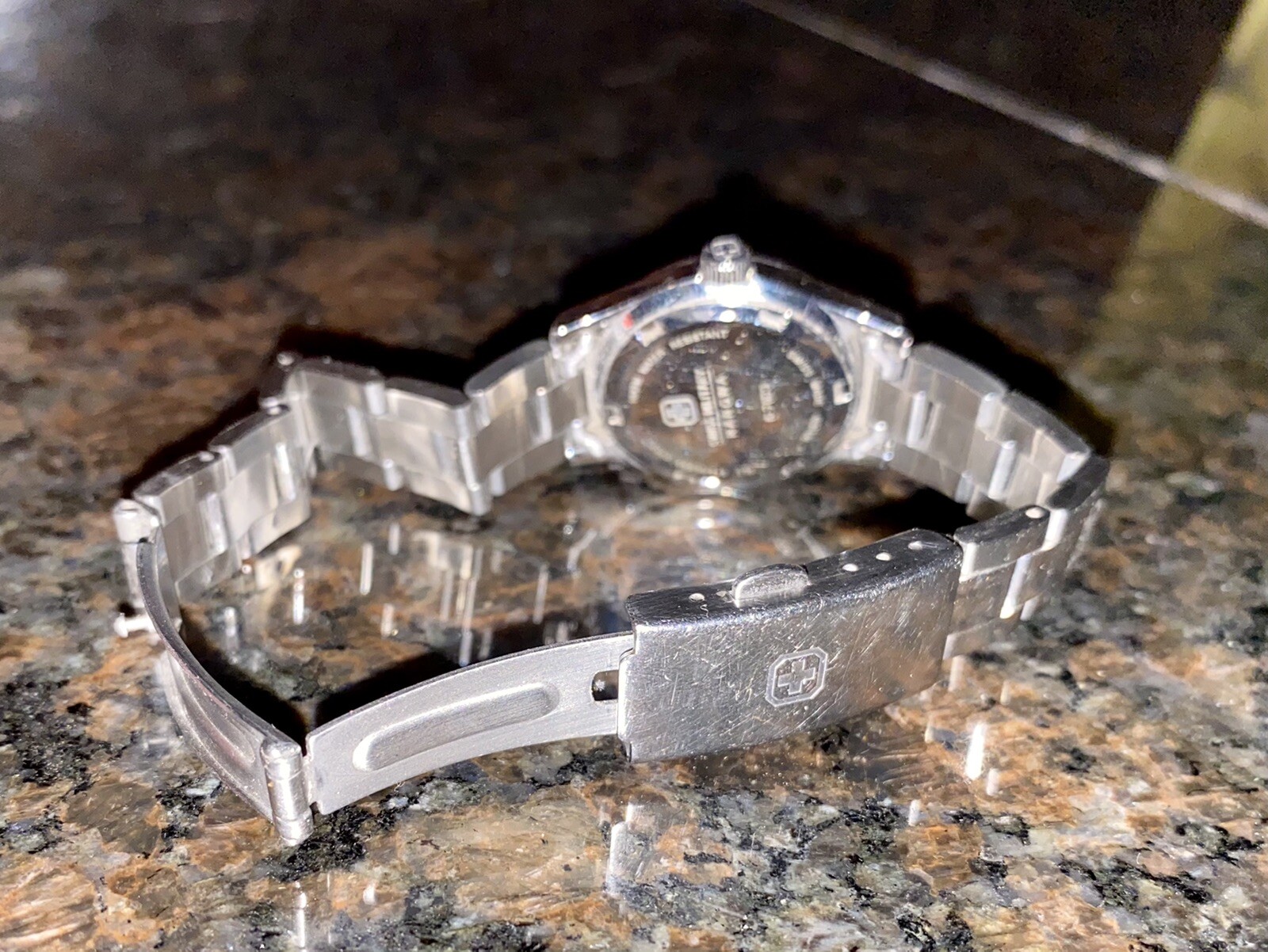 Hanowa Ladies Swiss Military Freedom Watch 5-7023 Broken For Parts or Repair