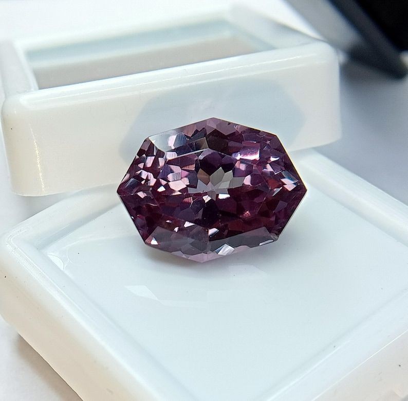 11.70ct Natural Brazilian Color Changing Alexandrite Fancy cut Loose Gemstone