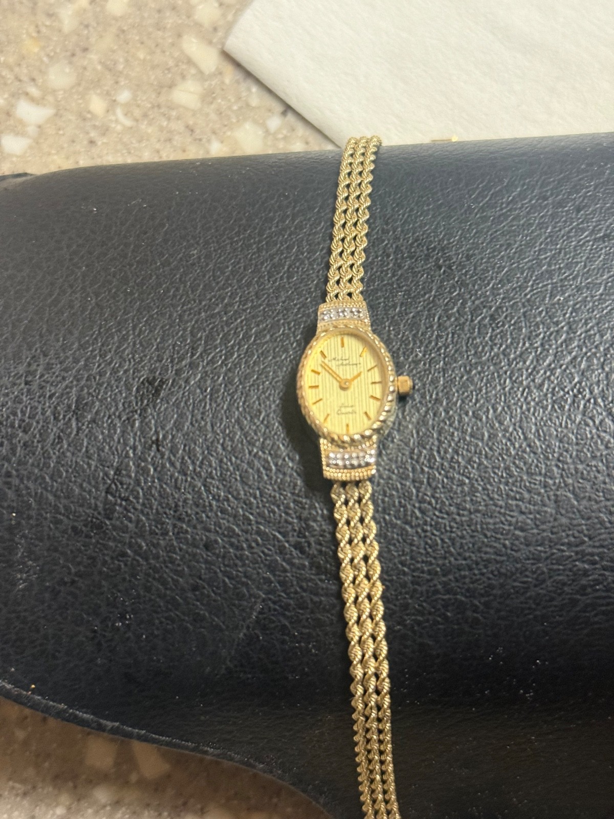 Beautiful Michael Anthony Swiss Quartz 14K Watch