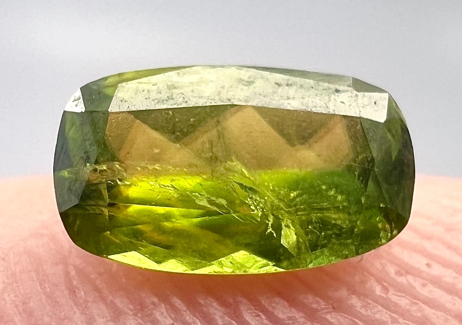 0.57 Carat Rare Natural Yellow Color Sphene Cut Gemstone From Pakistan