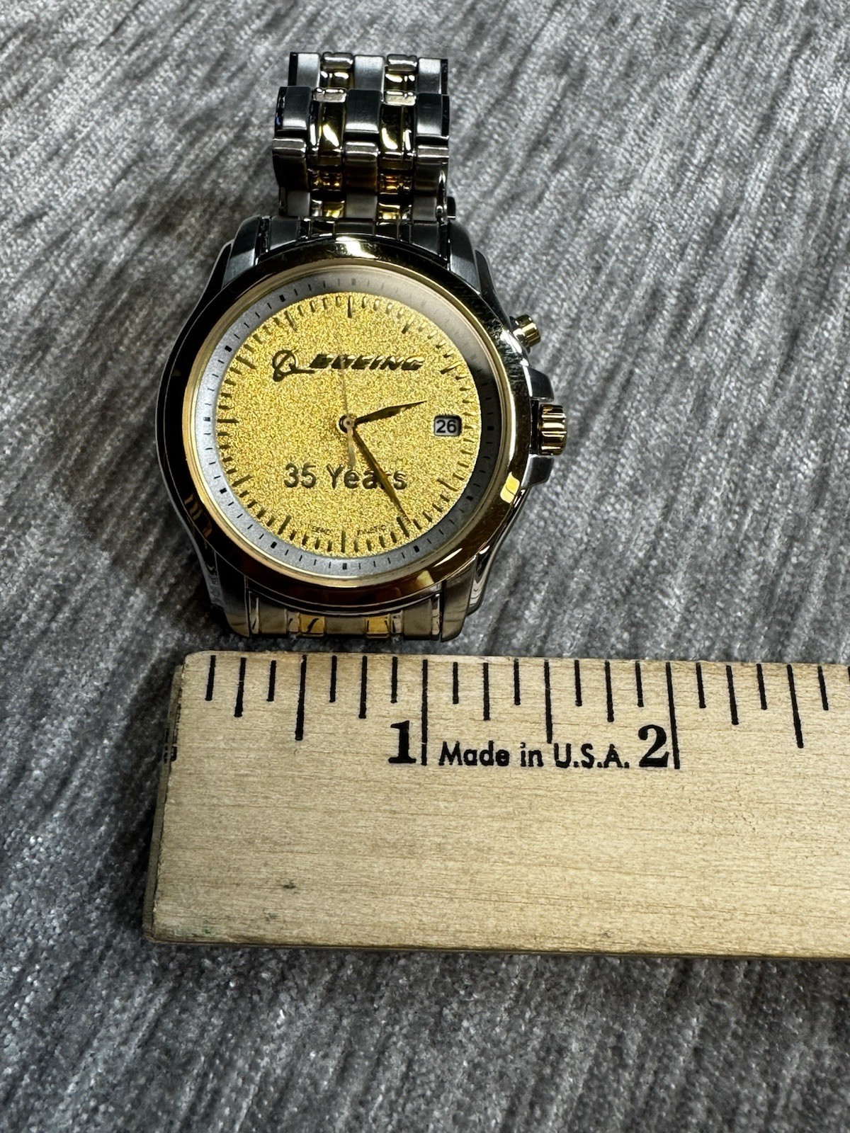 Seiko Kinetic Watch 5M62-0CJ0 Boeing Airplanes 35 Years Anniversary Retirement