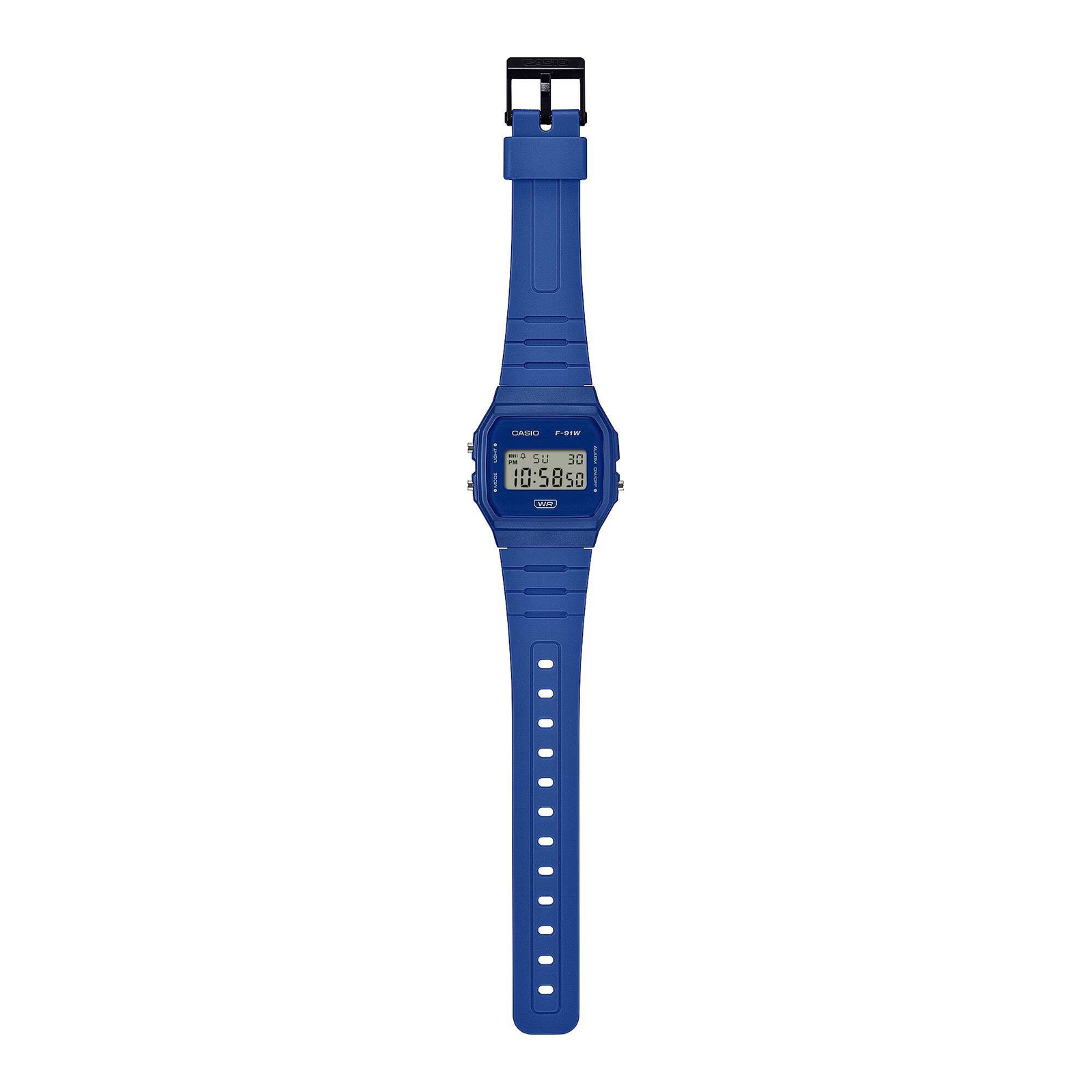 CASIO F91WB-2A1 F-91WB-2A1 BLUE DIGITAL WATCH